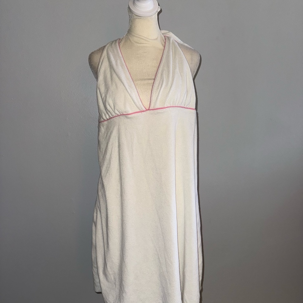 Fashion Bug White Halter Dress